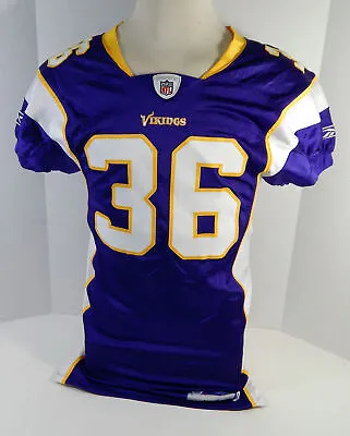 2006 Minnesota Vikings #36 Game Issued Purple Jersey 46 DP20319 • $199.99