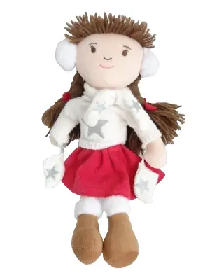 Laura Ashley Kids Holly Soft Plush Ragdoll With Winter Outfit • $16.02