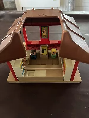 McDonald's Vintage 1974 Playskool Familiar Places Play Set  + 2 Figures • $15