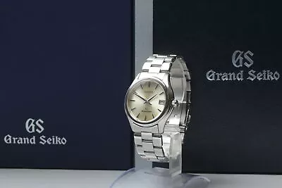 [N MINT W/Box] Grand SEIKO GS 9F62-0A10 SBGX005 Silver Men's Quartz Watch JAPAN. • $1370.45