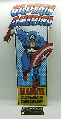 $13.74 • Buy DC CAPTAIN AMERICA Wall Decor Plaque  Marvel Super Hero Comic Marvel Comics