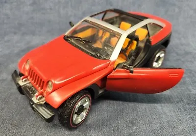 Matchbox Red Jeep Jeepster Concept Car Diecast 1/18 Scale Vintage 1999 U-10I • $25