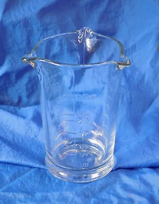 Anchor Hocking 3 Sided Glass Measure 1 Cup 250 ML 8oz Vintage Made In USA • $9.58