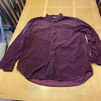 Lord & Taylor Long Sleeve Shirt Mens L Purple • $14.90