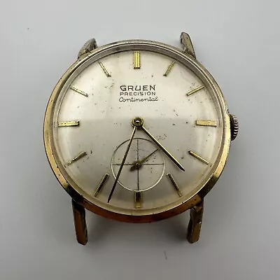 Vintage Gruen Continental Precision Gold Filled Dress Watch - Running • $35