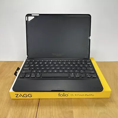 ZAGG Folio Wireless Keyboard & Case For 9.7 Inch IPad Pro 3 Free Mths Evernote • $24.97