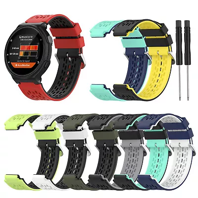 Silicone Watch Strap Band For Garmin Approach S2 S4 Vivoactive Watch Bracelet DA • $12.41