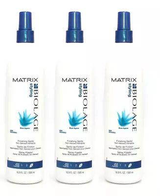 Matrix Biolage Blue Agave Finishing Spritz Hair Spray 16.9 Oz (3 Pack) • $49.99