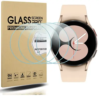 £2.74 • Buy Tempered Glass Screen Protector For Samsung Galaxy Watch 5 Watch5 40mm 44mm PRO 