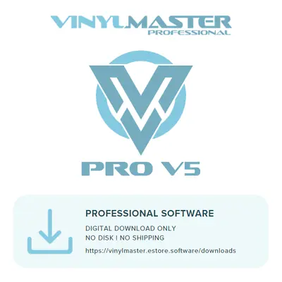 VinylMaster PRO Professional Sign Maker & Sign Shop Software (No Disk) V5 • $250