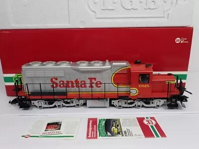 LGB G Gauge No.6818 Santa Fe SD-40 Diesel Locomotive / Queen Mary Series #22562 • $143