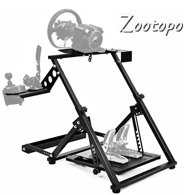 Zootopo Racing Wheel Stand Adjustable Angle And Height Fit For Logitech G920 G29 • $169.99