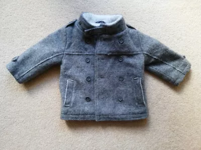 La Redoute Grey Baby Boy Winter Grey Coat 12 Months • £5