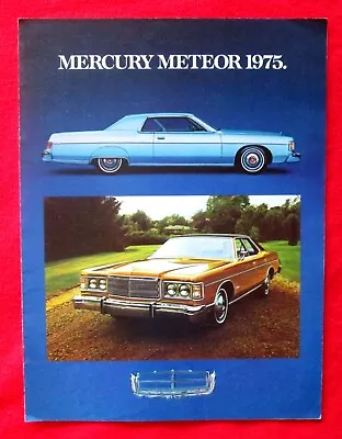 1975 Mercury Meteor Sales Brochure Mercury Rideau Mercury Montcalm Nhc6 • $3.58