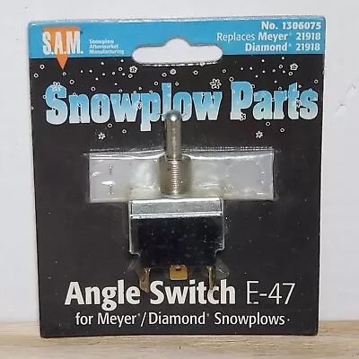 SAM Angle Switch E-47 Snow Plow Meyer Diamond 21918 No.1306075 New • $9.99