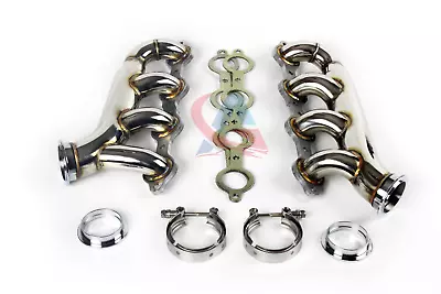 Turbo Headers 2-1/2in For 98-19 Chevy Camaro Corvette LS1 LS2 LSX LS9 LQ9 F BODY • $199.99