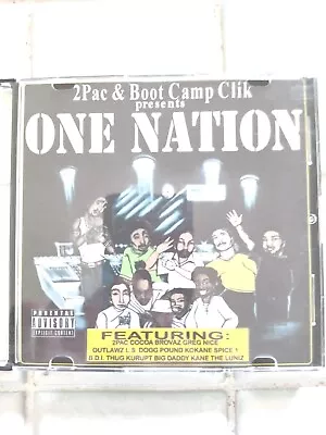 2pac Unreleased One Nation U.s. Street Version 90s Rap Cd G Funk Oop  Death Row. • $15