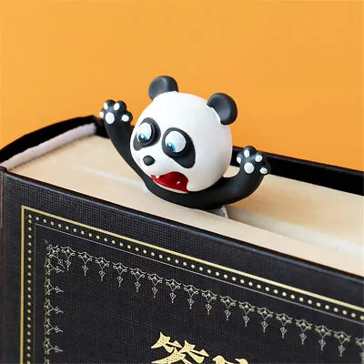 Cute 3D Stereo Cartoon Marker Animal Bookmarks Original Children Bookmark Gift • £8.49