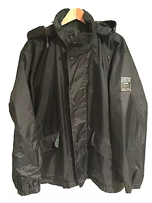 Dockside  Marine Gear Jacket Coat W/ Hood Reversible Size L (42-44) Men's • $22.95