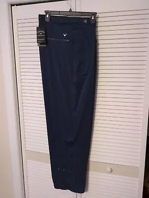 New Callaway Weather Series Water Resistant Rain Pants Elastic Waist Golf Large • $34.99