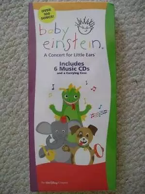 Baby Einstein--A Concert For Little Ears--6 Music CDs  C - VERY GOOD • $7.39