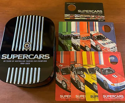 2020 V8 Supercars Coin Collection EMPTY Tin+Set Of 9 RAM Souvenir Cards NO COINS • $49.95