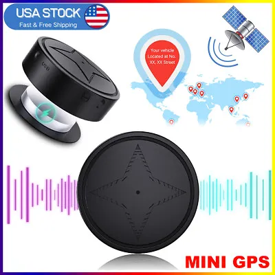 Magnetic Mini Car GPS Tracker Truck GSM GPRS Real Time Tracking Device Locator • $19.56