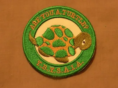 Masonic 3  Patch Iron Sew On Turtle YBYSAIA Green Freemason Fraternity NEW! • $7.95