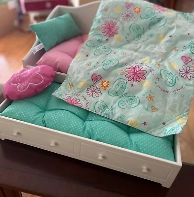 RETIRED American Girl Dreamy Trundle Bed For 18-inch Dolls • $42