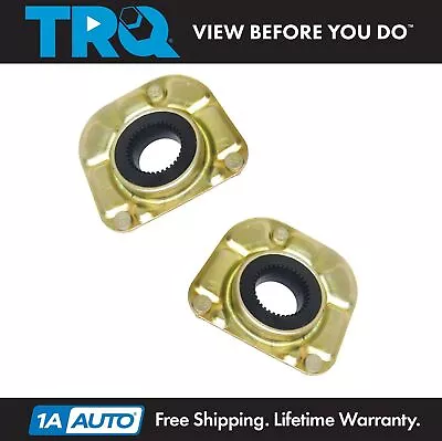 TRQ Front Upper Strut Mount W/ Bearing Pair Set Suspension For Volvo C70 • $48.95