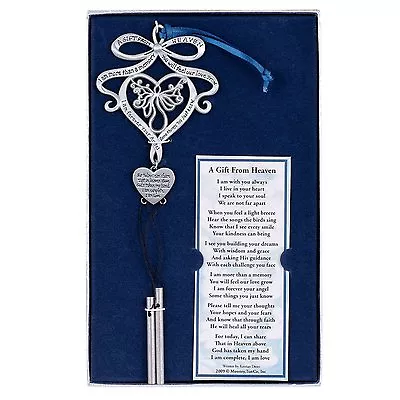 A Gift From Heaven Memorial Wind Chime 9  Long With Poem • $26.99