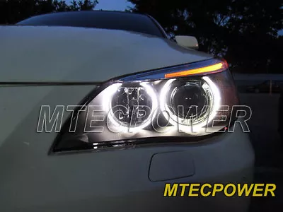 MTEC / Maruta V4 LED Angel Eye Halo Ring Bulbs For BMW E60 540 545 550 M5 04-07 • $134