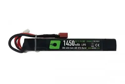 Airsoft Battery Nuprol NP 1450mah 11.1v 30c Lipo Stick Type Deans 8123 • £29.95