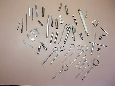 Large 45 Piece Lot Of Small Machinists Chest Tools Wide Variety Look Look LOOK! • $19.99