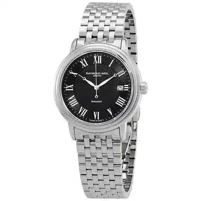 Raymond Weil Maestro Automatic Black Dial Men's Watch 2837-ST-00208 • $545.51