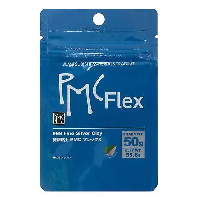 Mitsubishi Materials PMC Flex Precious Metal Clay 55.8g Silver Clay Metal Wt 50g • $232.99