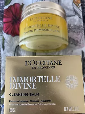 L'Occitane Divine Immortelle Cleansing Balm 60G New • $29