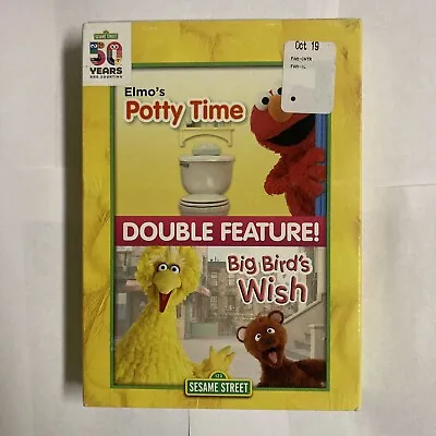 Elmo's Potty Time / Elmo's World: Big Bird's Wish (DVD) NEW AND SEALED • $3