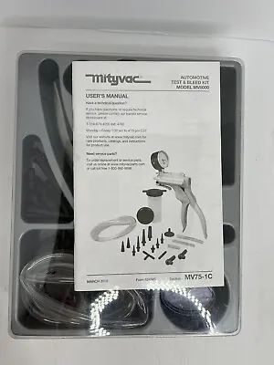 MityVac MV8000 Automotive Test And Bleed Kit.  OPEN BOX • $44.99
