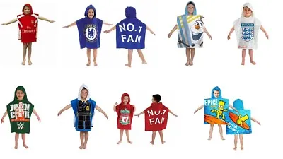 Boys Girls Kids Character Hooded Ponchos Beach Towel Bath Towel Doc McStuffin • £10.99