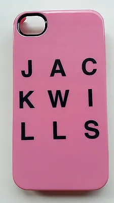 New Jack Wills FERMORE PHONE CASE FOR IPHONE 4 Pink • £6.99