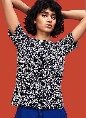 Lacoste Keith Haring T Shirt Women • £37