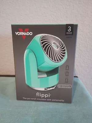 - Vornado Flippi Personal Oscillating Air Circulator Fan With 3 Speed TEAL/GREEN • $24.99