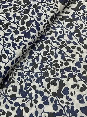 ✅New✅ Soft Touch Cotton Lawn Blend Dress Fabric Skirts Blouse Wraps Metre • £5.49