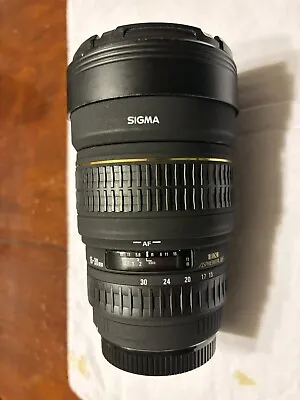 Sigma 15-30mm F/3.5-4.5 EX DG ASPHERICAL AF IF D Lens For Canon EF • $150