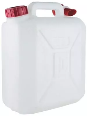 New 10 Litre Food Grade Plastic Water Container With Carry Handle • £9.95