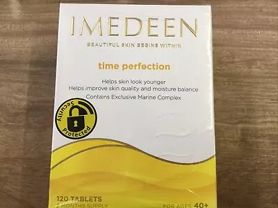 Imedeen Time Perfection 120 Tablets - 2 Month Supply Brand New & Sealed Free P&p • £49.99