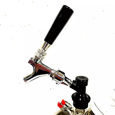 £36 • Buy Self Closing Corny Cornelius Mini Keg Beer Tap Faucet Ball Lock Quick Disconnect