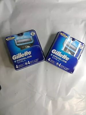 Gillette Fusion Proglide Chill Refill Cartridges 8 Cartridges Total • $20.99