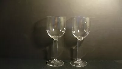Mikasa Continental 8 1/2  Water Goblets Or Wine Glasses - 2 • $26